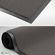 VOUNOT - Lot de 2 Tapis de porte paillasson 40x60cm Anthracite - vignette