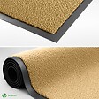 VOUNOT - Tapis de porte paillasson 90x150cm Beige - vignette