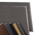 VOUNOT - Lot de 2 Tapis de porte paillasson 60x90cm Anthracite - vignette