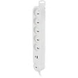ZENITECH - Multiprise Iota 5 prises 16A + prise USB A+C avec interrupteur - Zenitech - vignette