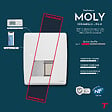 THOMSON - Radiateur électrique fixe inertie sèche - Double cœur de chauffe - THOMSON - MOLY 1000W - Connecté WiFi - horizontal blanc - NF - vignette