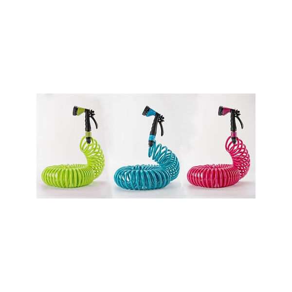 SUAN - Tuyau d'arrosage flexible - Kit complet avec accessoires - Longueur : 15m - large