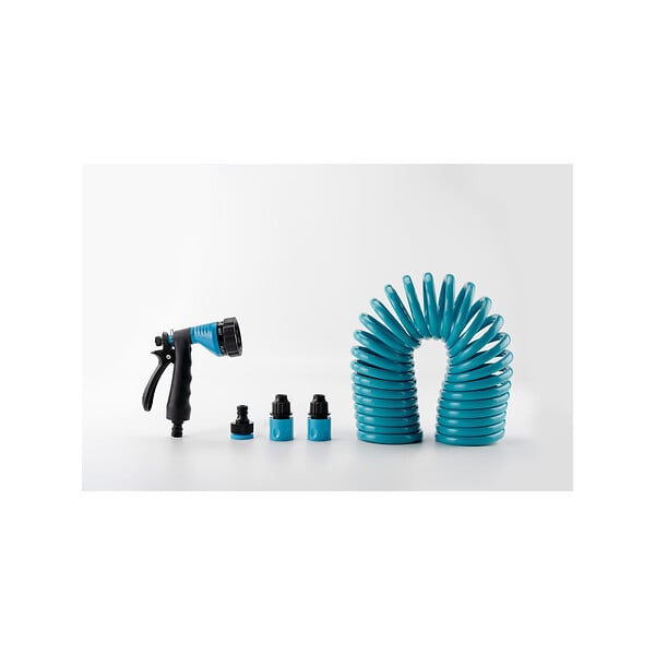 SUAN - Tuyau d'arrosage flexible - Kit complet avec accessoires - Longueur : 15m - large