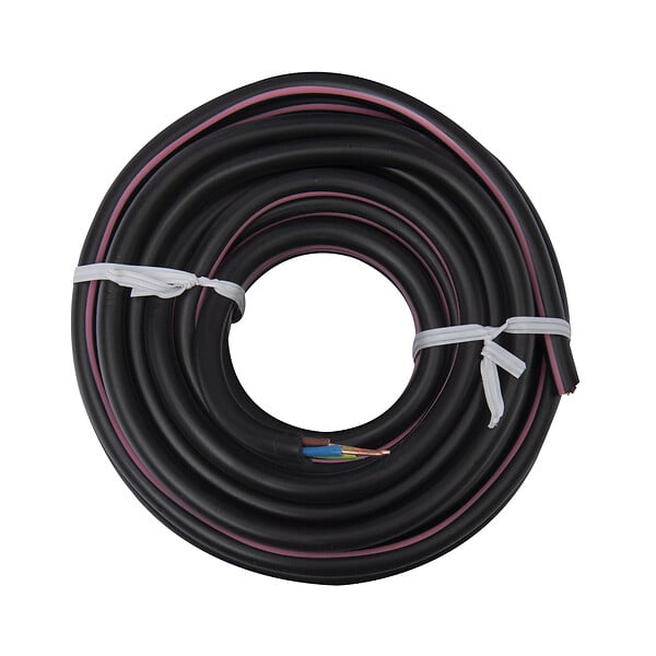 ZENITECH - Câble électrique U-1000 R2V 3G1,5mm² noir - 10m - Zenitech - large