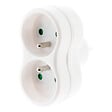 ZENITECH - Multiprise biplite 2x16A - Blanc - Zenitech - vignette