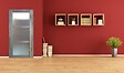 GD MENUISERIES - Bloc Porte bois Frake Vitrée H204 x L83 cm Côte Tableau P.Droit - vignette