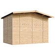 TIMBELA - TIMBELA M150 - Maison de jardin en bois - Grand stand de vendeur avec comptoir - H232 x L336x l263 cm/6 m² - vignette