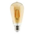 ZENITECH - Lot de 2 ampoules déco filament LED ambrée 4W E27 - Elexity - vignette