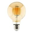ZENITECH - Lot de 2 ampoules déco filament LED ambrée 6W E27 - Elexity - vignette
