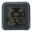 OTIO - Lot de 2 thermomètres hygromètres intérieur + capteur - Noir - Otio - vignette