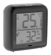 OTIO - Lot de 2 thermomètres hygromètres intérieur + capteur - Noir - Otio - vignette