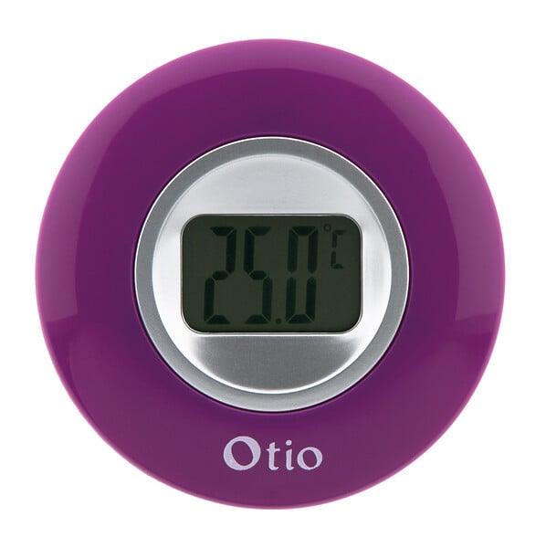 OTIO - Lot de 2 thermomètres intérieurs LCD - Violet - Otio - large