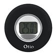OTIO - Lot de 2 thermomètres intérieurs LCD - Noir - Otio - vignette