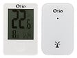 OTIO - Lot de 2 thermomètres intérieur extérieur sans fil - Blanc - Otio - vignette