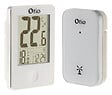 OTIO - Lot de 2 thermomètres intérieur extérieur sans fil - Blanc - Otio - vignette