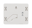 OTIO - Lot de 2 thermomètres hygromètres Blanc - écran LCD - Otio - vignette