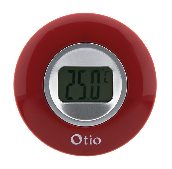 OTIO - Lot de 2 thermomètres intérieurs LCD - Bordeaux - Otio - large