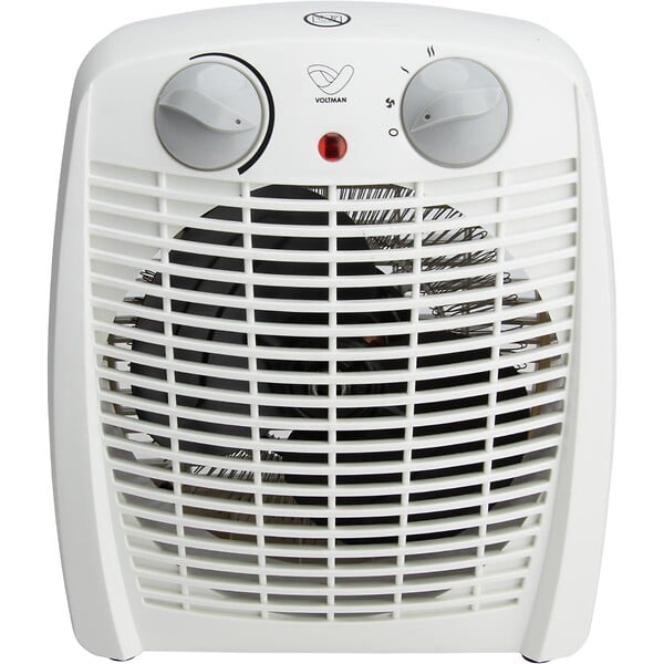 VOLTMAN - Radiateur soufflant portable 2000W - Blanc - Voltman - large