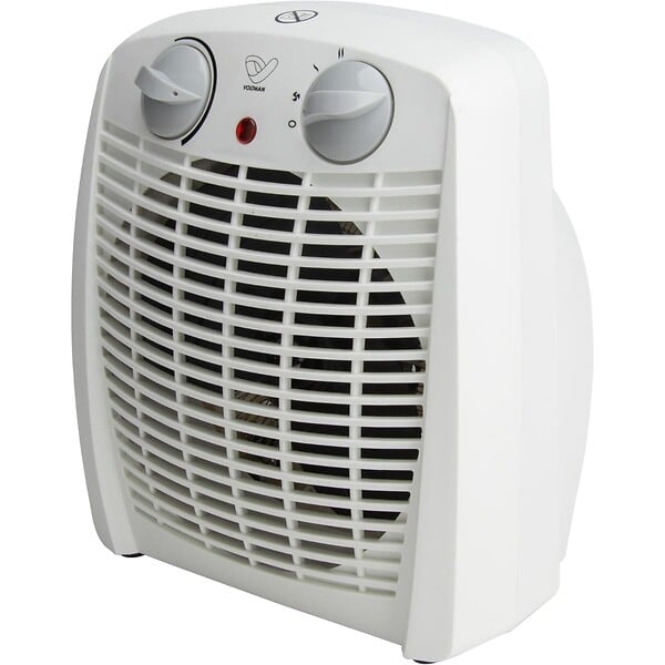 VOLTMAN - Radiateur soufflant portable 2000W - Blanc - Voltman - large
