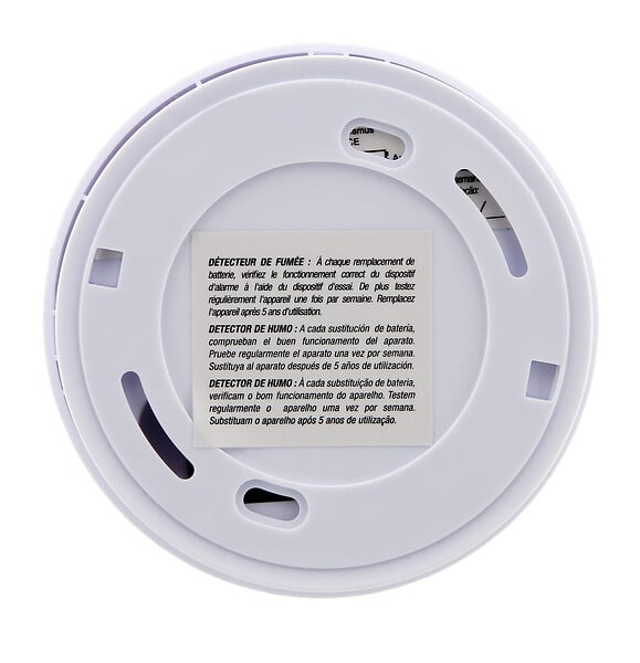OTIO - Lot de 2 détecteurs de fumée autonomie 3 ans - pile + accessoires - Otio - large
