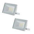 ZENITECH - Lot de 2 projecteurs LED chantier étanches - 20W IP65 - Zenitech - vignette