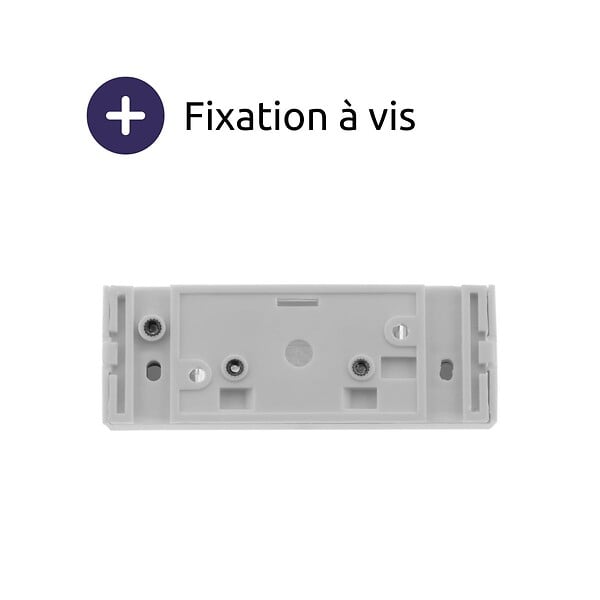 OTIO - Lot de 2 boutons de sonnette filaire avec étiquette porte-nom - Otio - large