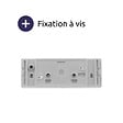 OTIO - Lot de 2 boutons de sonnette filaire avec étiquette porte-nom - Otio - vignette