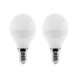 OTIO - 2 ampoules connectées WIFI LED Globe E14 5,5W - Otio - vignette