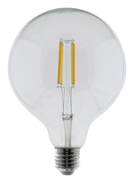 OTIO - 2 ampoules connectées WIFI ronde LED Design G125 E27 7W - Otio - large