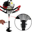 SURICUT - Tarière thermique SEMI-PROFESSIONNELLE 62 cm3 + lot de 3 mèches (80, 150 et 250 mm) - vignette