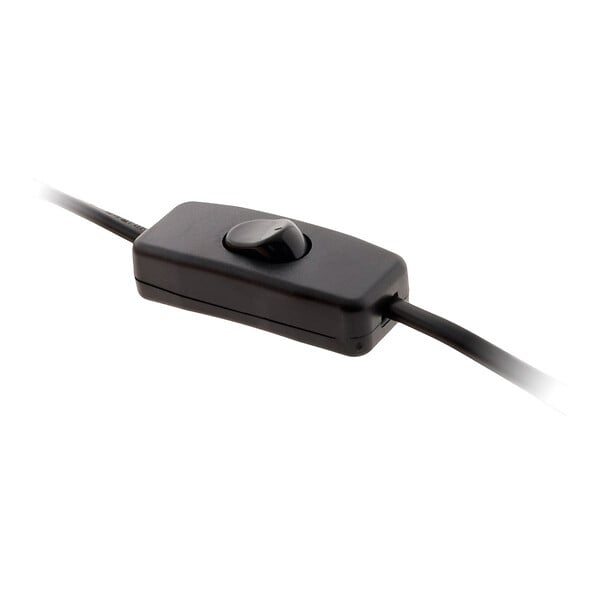 ZENITECH - Lot de 2 cordons + interrupteur luminaire 1,5m - Noir - Zenitech - large