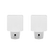 OTIO - Lot de 2 veilleuses crépusculaires automatiques - blanc - Otio - vignette