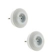 OTIO - Lot de 2 veilleuses LED multicolores automatiques + capteur de jour - Otio - vignette