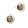 ZENITECH - Lot de 2 adaptateurs douille E14/E27 - Zenitech - vignette
