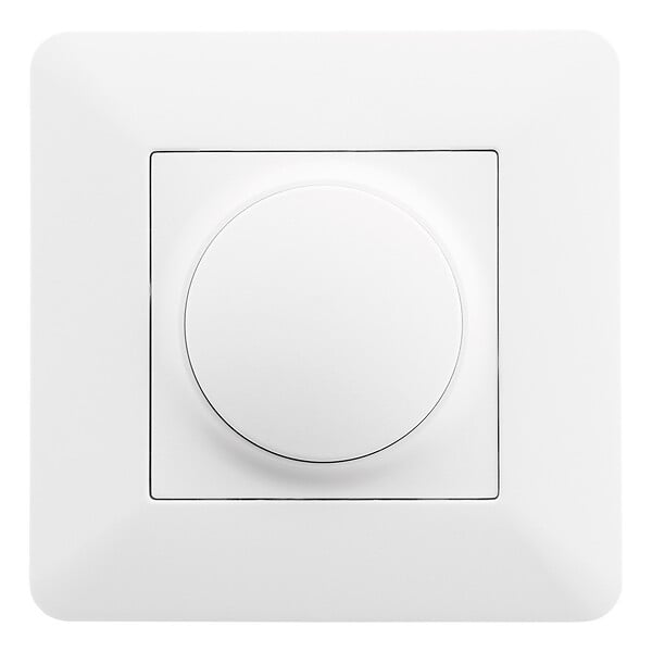 ZENITECH - Lot de 2 variateurs rotatifs compatibles LED - Blanc - Artezo - Zenitech - large