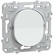 SCHNEIDER ELECTRIC - Bouton poussoir fermeture 10A Blanc - Ovalis - Schneider - vignette