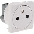 PROTEC - Prise simple affleurante 16A - Blanc - FORTYfive - Protec - vignette