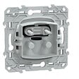 SCHNEIDER ELECTRIC - Sortie de câble Ø6-12 mm 16A anthracite - Ovalis - Schneider - vignette