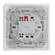 SCHNEIDER ELECTRIC - Lot 5 interrupteurs va-et-vient brochables + plaque - Blanc - Ovalis - Schneider - vignette