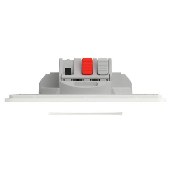 SCHNEIDER ELECTRIC - Lot 5 interrupteurs va-et-vient brochables + plaque - Blanc - Ovalis - Schneider - large