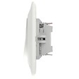 SCHNEIDER ELECTRIC - Lot 5 interrupteurs va-et-vient brochables + plaque - Blanc - Ovalis - Schneider - vignette