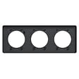 SCHNEIDER ELECTRIC - Plaque 3 postes H/V aluminium entraxe 71 mm - Odace Touch - Schneider - vignette