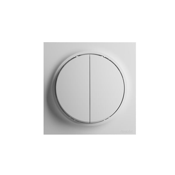 FONTINI - FONTINI Lot de 4 doubles va-et-vient blanc NEO EVO - large
