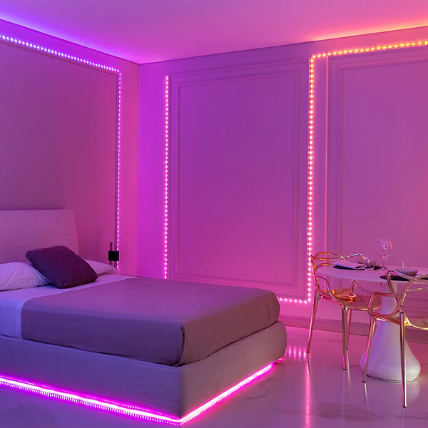 TWINKLY - TWINKLY Guirlande lumineuse multicolore Dots RGB connectée 20m IP44 contrôlée par application - large