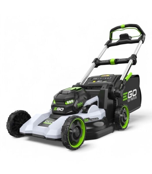 EGO POWER+ - Tondeuse à gazon tractée EGO 55 cm LM2230E-SP avec batterie 10 Ah et chargeur rapide - LM2236E-SP - large