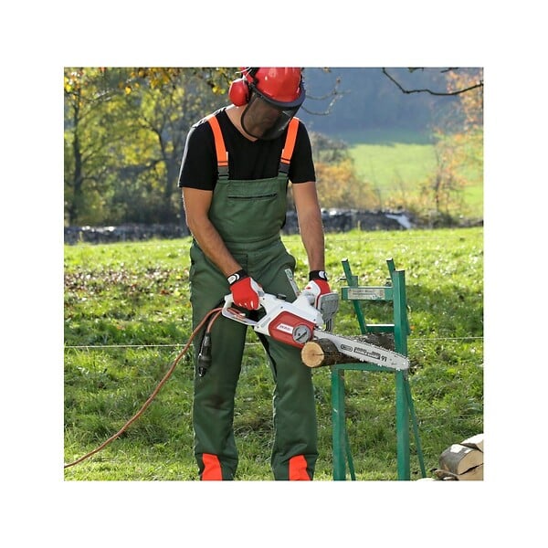 IKRA - Tronçonneuse Electrique 2200W Guide 40 cm Poignée 2 mains Anti-vibration Tendeur de chaine sans outil IKRA - large
