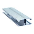 MCCOVER - Profil et capot de jonction vissables couverture polycarbonate Aluminium, ep.10/16/32 mm, L.3,5 m - vignette