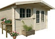 SOLID - Abri de jardin en bois TIGNES - L.467.7xH.252.6xP.455cm - vignette