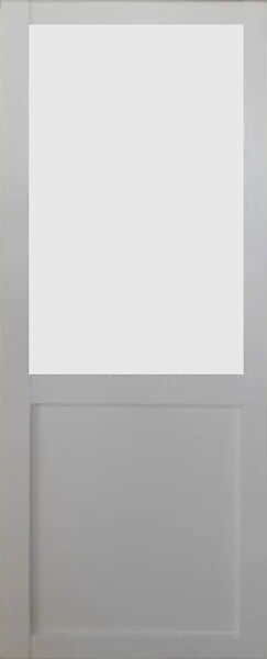 GD MENUISERIES - Porte Coulissante Athena Blanc H204 x L73 cm - large