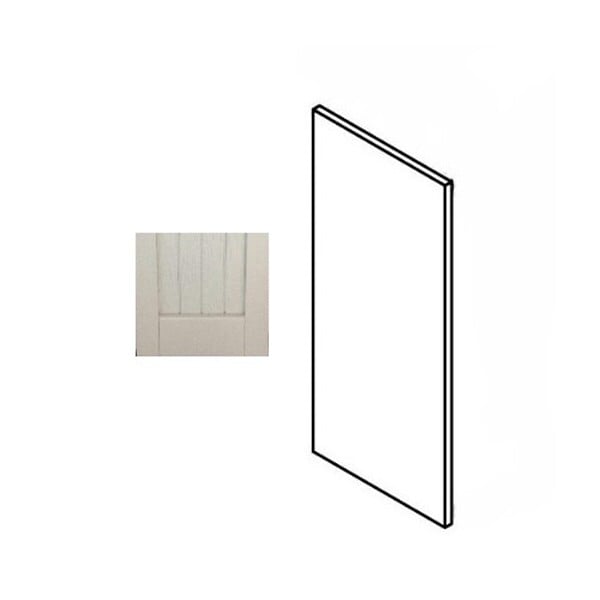 GD MENUISERIES - joue Basse de cuisine Nature Blanche H70 x L56 cm - large